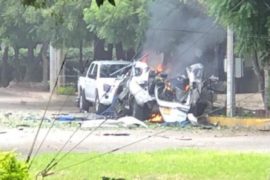  Atentado en Cúcuta: Cuatro civiles y siete policías heridos