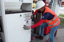  Acodeco en Coclé cierra otro surtidor de combustible