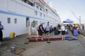  Panamá recibió el primer crucero de la temporada luego de autorización