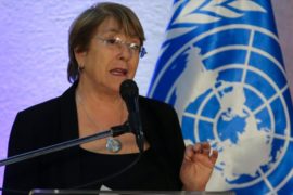  Bachelet pide que se levanten las sanciones contra Venezuela