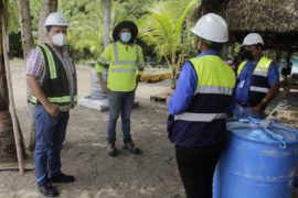  Verifican aplicación de normas de seguridad y salud laboral en proyectos de construcción en Barú, Chiriquí