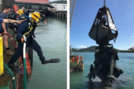  EE.UU. apoya operación para remoción de barco hundido en el Canal de Panamá