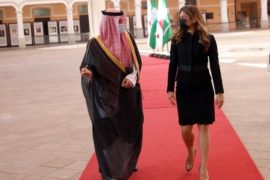  Canciller Mouynes recibe al Ministro de Asuntos Exteriores de Arabia Saudita