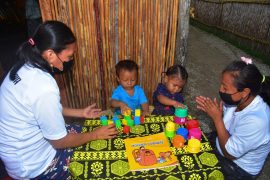  Yeliani y Adir, los niños de la Comarca Guna Yala que reciben estimulación temprana con la “Mochila Cuidarte”