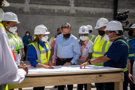  Presidente Cortizo Cohen inspecciona avance de construcción en la Ciudad de la Salud