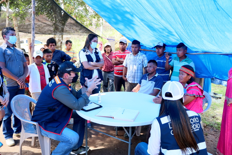  Defensoría del Pueblo acredita vulneración de Derechos Humanos durante enfrentamiento en Barro Blanco