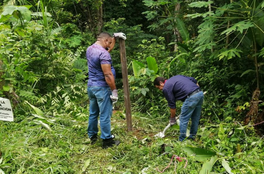  UABR protege las áreas revertidas para evitar daños e invasiones