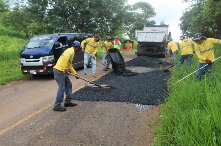  MOP en Panamá Oeste continúa con programa de mantenimiento vial