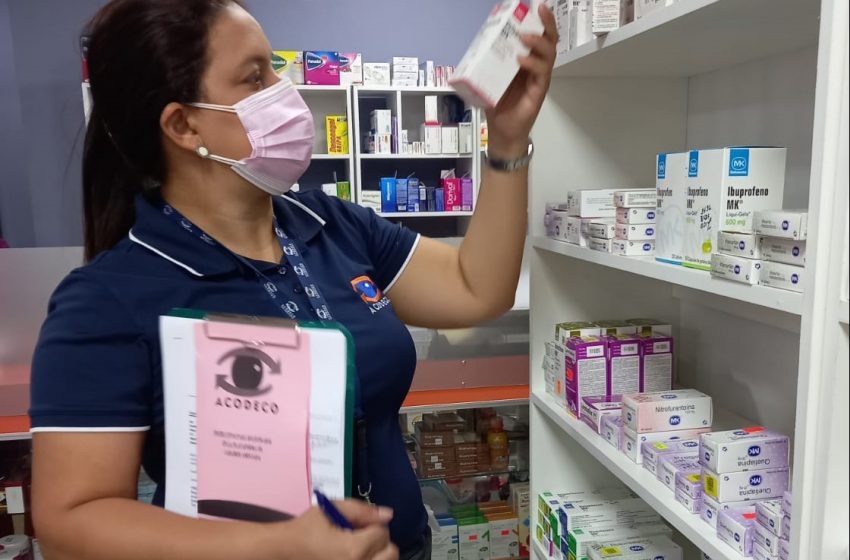  Acodeco sanciona a 124 farmacias