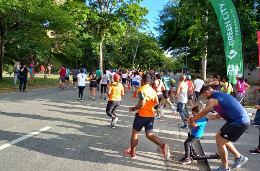  250 personas participaron en la primera carrera de “Circuito Verde”