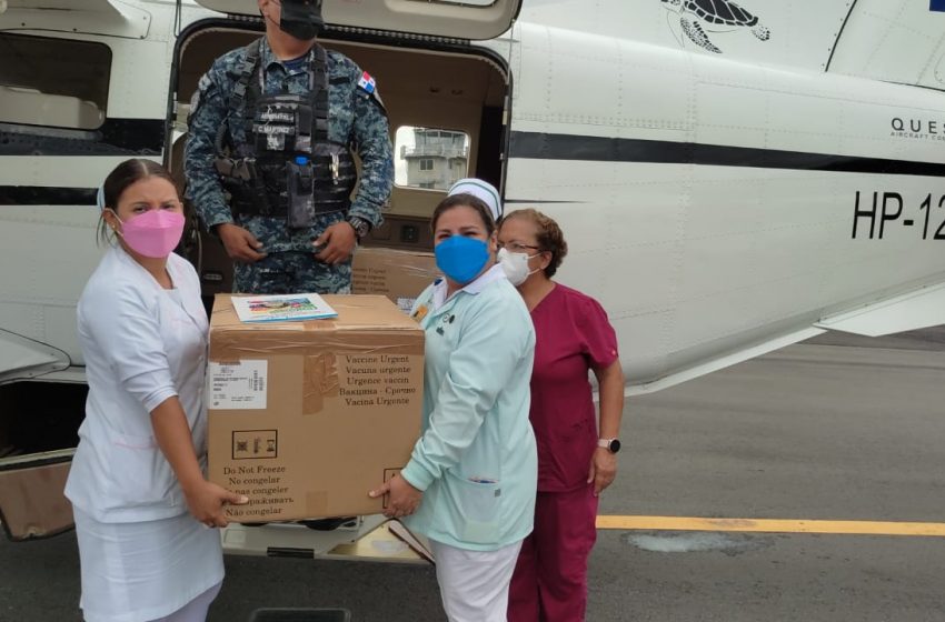  Llegan a Chiriquí 5,800 vacunas contra la Covid-19