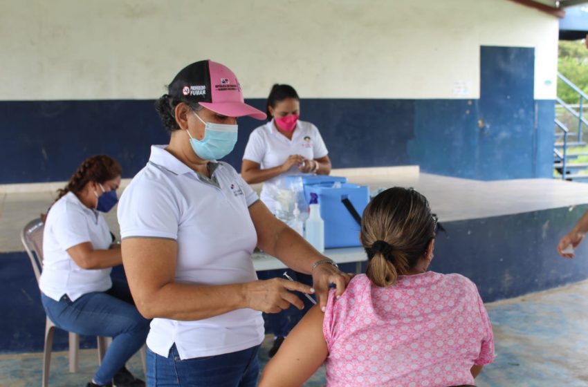  Jornada de vacunación en Los Algarrobos en Veraguas