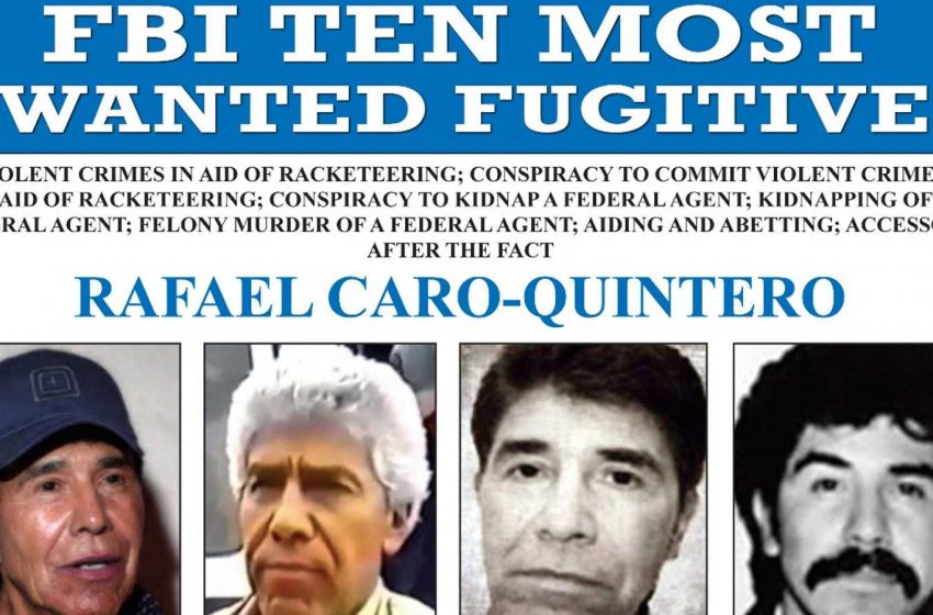  Detienen en México a Rafael Caro Quintero, el narcotraficante más buscado por Estados Unidos