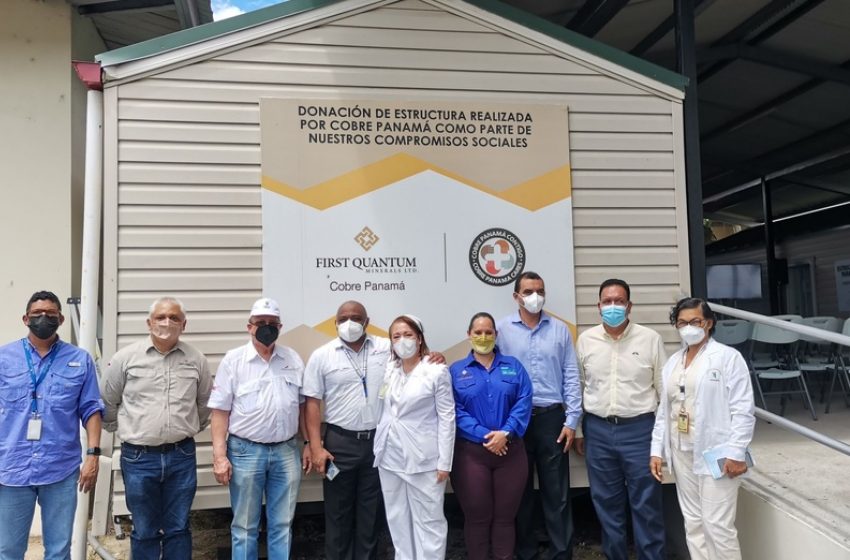  Cobre Panamá: Centros de Salud cercanos a la mina reciben nuevas donaciones