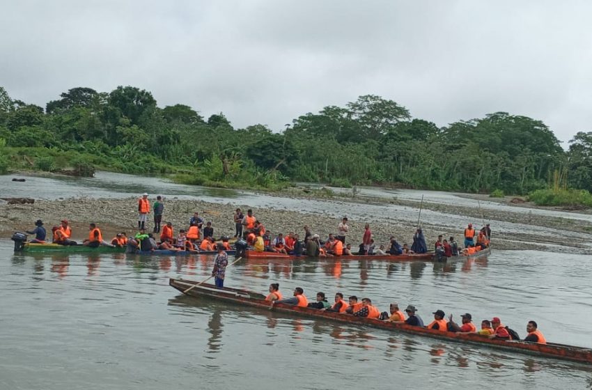  Defensoría monitorea llegada de migrantes en Bajo Chiquito y Canaán Membrillo