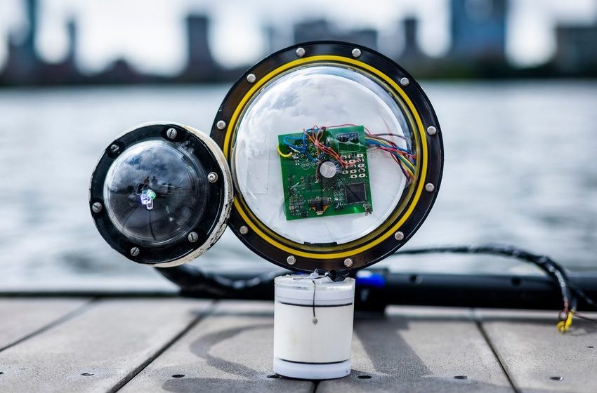  Esta cámara submarina inalámbrica no tiene baterías: se alimenta del sonido