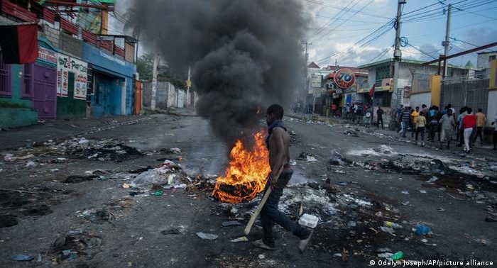  Masiva protesta en Haití contra pedido de asistencia militar