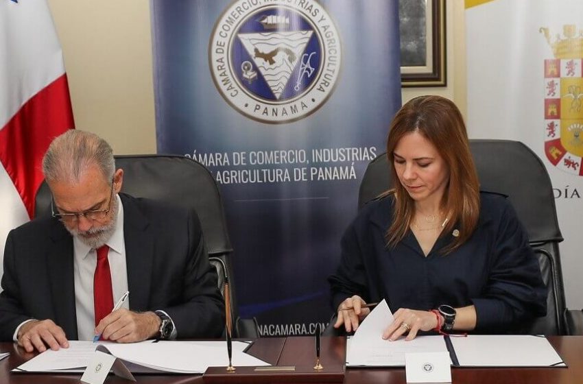  Municipio de Panamá y Cámara de Comercio firman convenio de cooperación