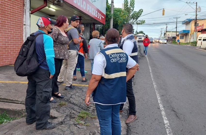  Defensoría abre queja contra la ATTT por irregularidades en sector oeste