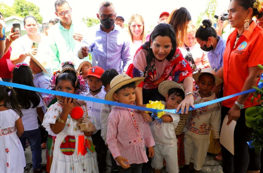  Con la reinauguración de cuatro CAIPI en Veraguas, más de 130 niños y niñas reciben estimulación temprana