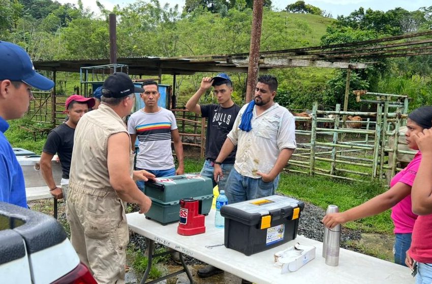  MIDA en Colón realiza seminario sobre inseminación artificial en bovinos