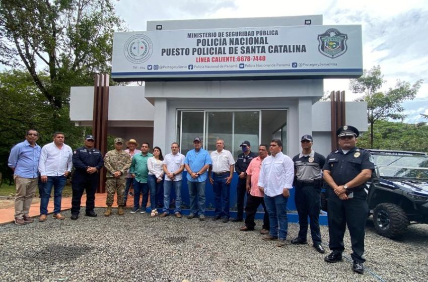  Inauguran nueva subestación policial para reforzar vigilancia en zona turística de Santa Catalina en Veraguas