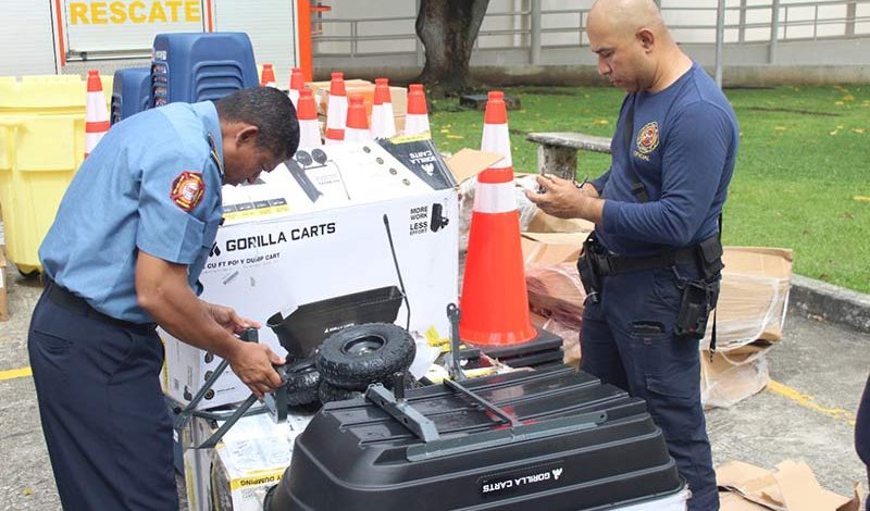  Bomberos adquieren nuevos equipos para la atención de incidentes con materiales peligrosos