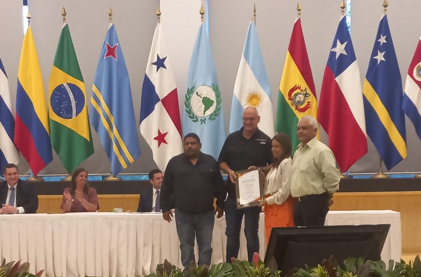  Cobre Panamá recibió reconocimiento por buenas prácticas de desarrollo sostenible 