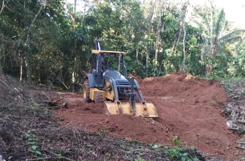  Detienen movimiento ilegal de tierra en área protegida en Colón