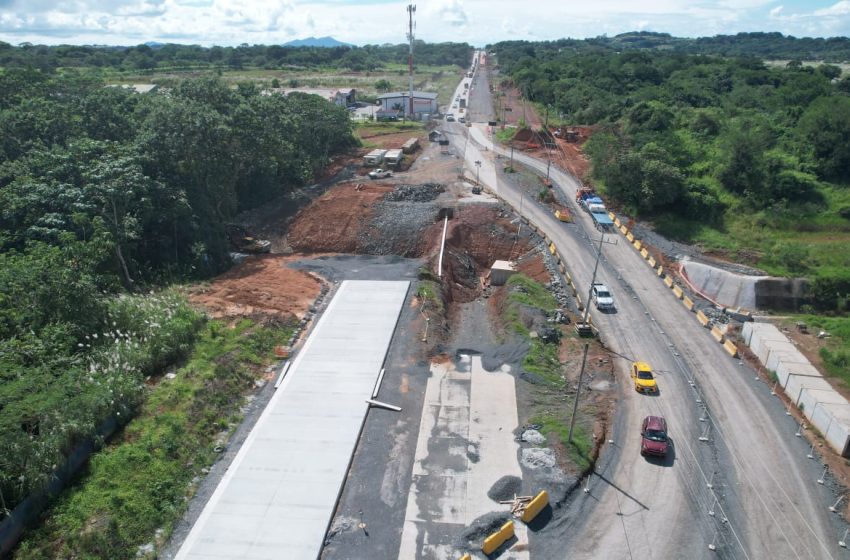  Ampliación de la carretera Autopista – puerto de Vacamonte presenta un 41% de avance