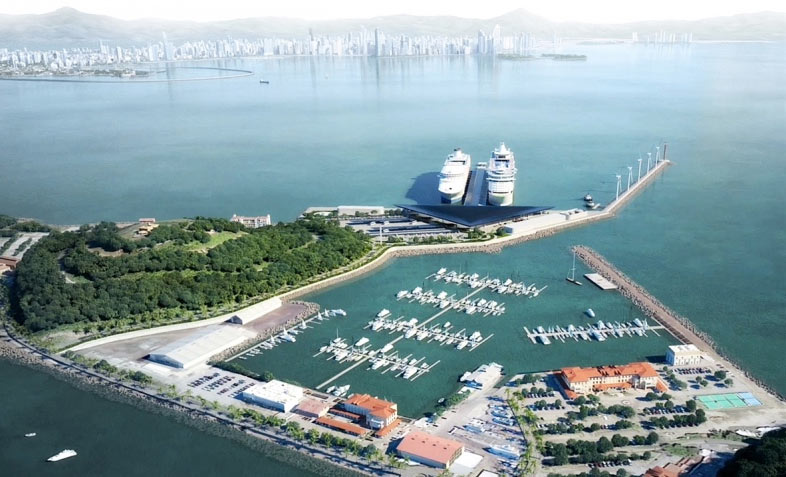  Norwegian Cruise Line reconoce avances en construcción del Puerto de Cruceros de Amador