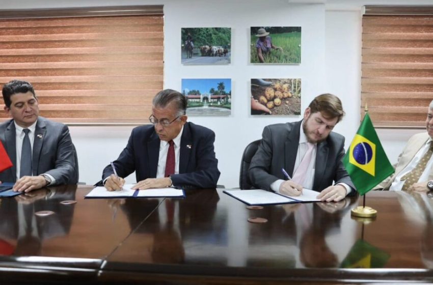  Panamá y Brasil suscriben acuerdo de cooperación académica en beneficio del sector agropecuario