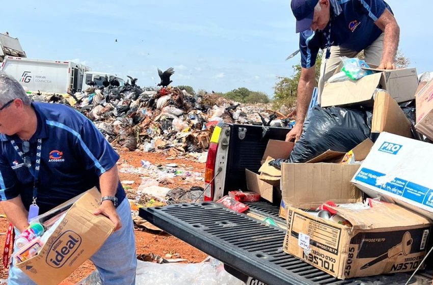  ​Acodeco destruye más de 760 productos decomisados en Herrera