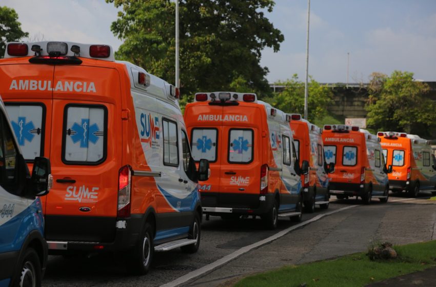  Atención prehospitalaria del SUME se fortalece con siete nuevas ambulancias