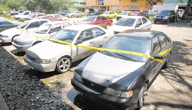  Policía recupera más de 500 vehículos a nivel nacional