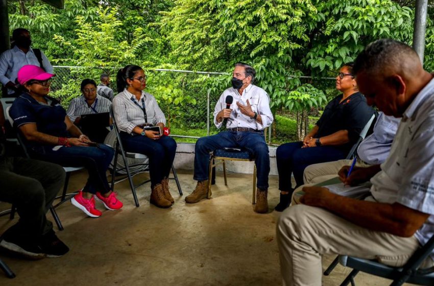  Presidente Cortizo reitera que su gobierno es de puertas abiertas y exhorta a agotar el diálogo