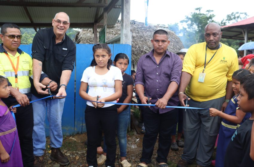  Cobre Panamá entrega nuevo acueducto a la comunidad de Nueva Lucha