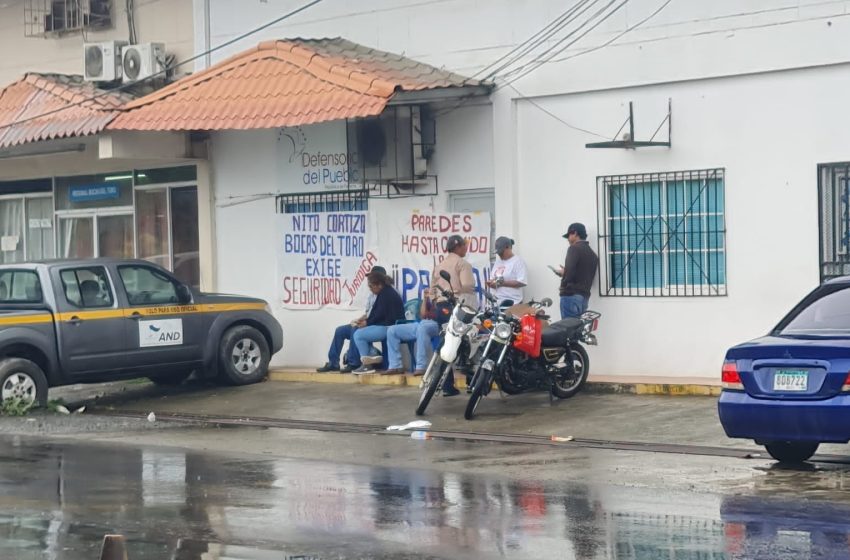  Oficinas de la Defensoría en Bocas del Toro afectada por cierre de terceros