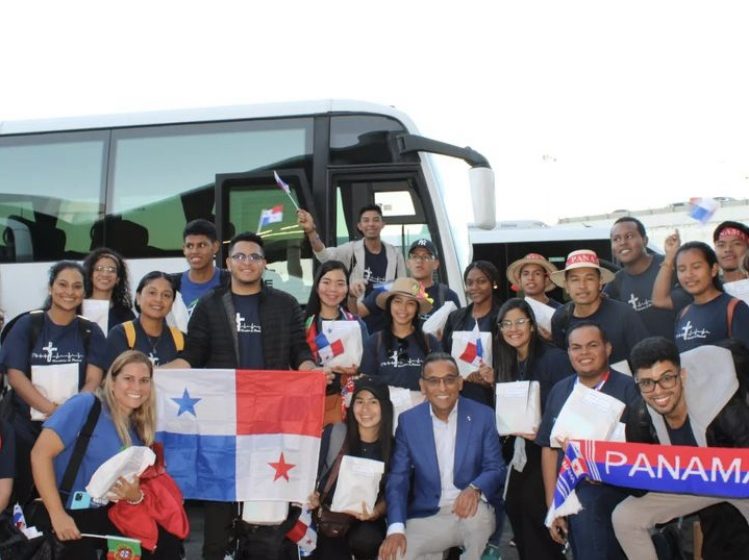  Panameños dicen presente en la Jornada Mundial de la Juventud Lisboa 2023