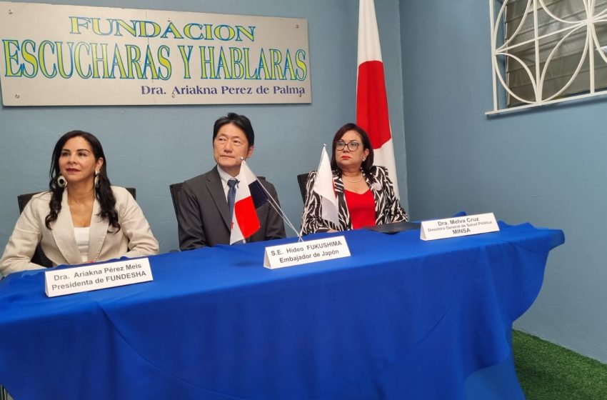  La Fundación Escucharás y Hablarás (FUNDESHA) recibe equipo tecnológico de la Embajada de Japón