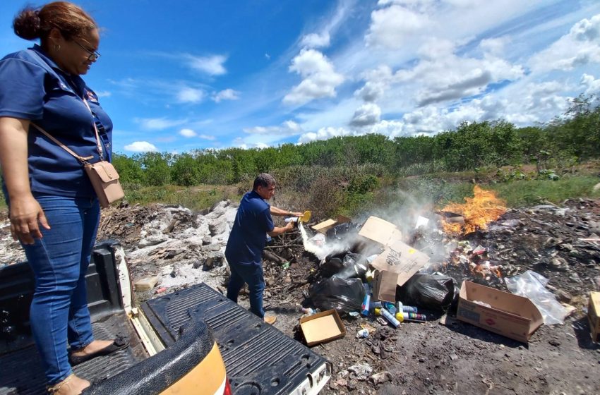  Acodeco destruyó más de 800 productos decomisados en locales comerciales de  Herrera