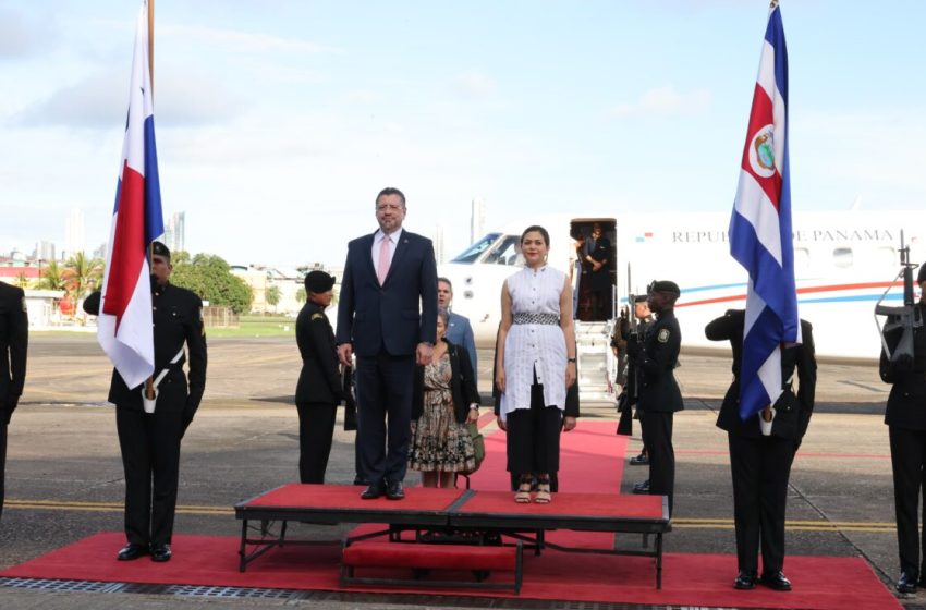  Presidente de Costa Rica realiza visita oficial a Panamá