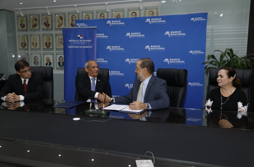  MiAMBIENTE y Banco Nacional firman convenio en beneficio de las Organizaciones de Base Comunitaria