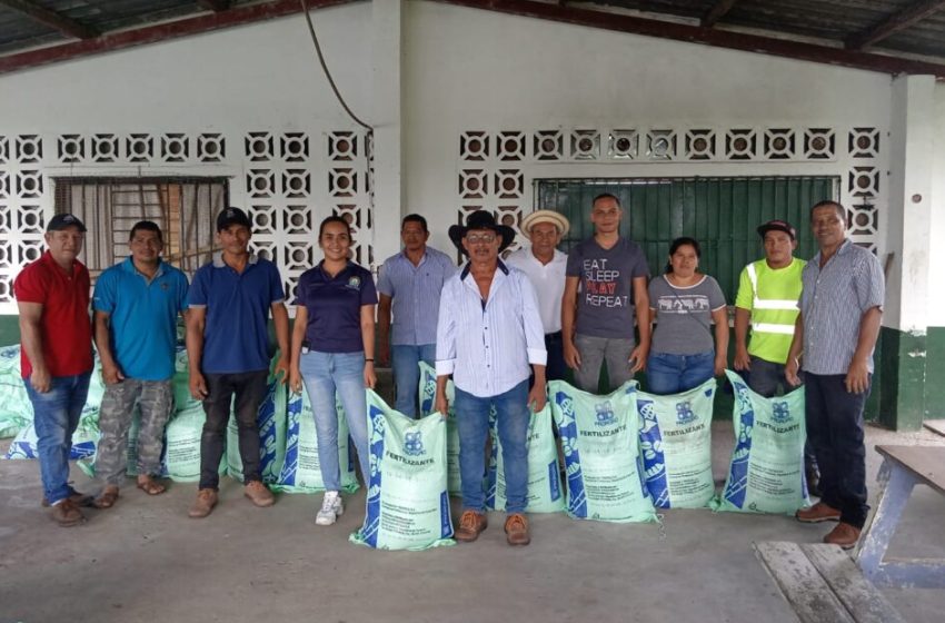  Pequeños productores de agricultura familiar de Colón y Panamá Norte reciben insumos