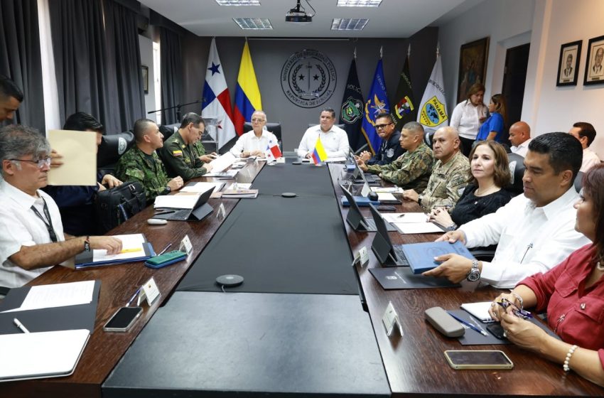  Panamá y Colombia acuerdan fortalecer la contrainteligencia contra el crimen organizado transnacional