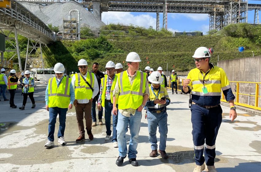  Gobierno realiza primera visita de inspección a Minera Panamá