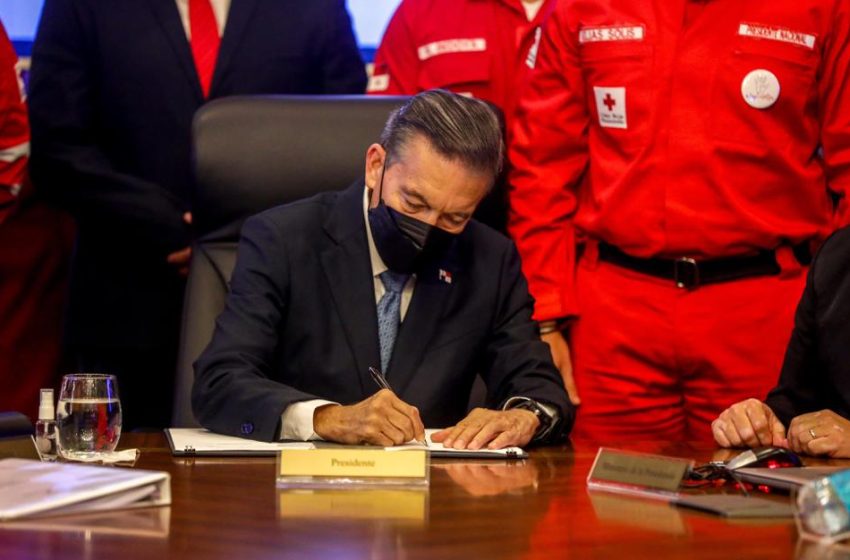  Presidente Cortizo sanciona Ley que actualiza la Cruz Roja de Panamá