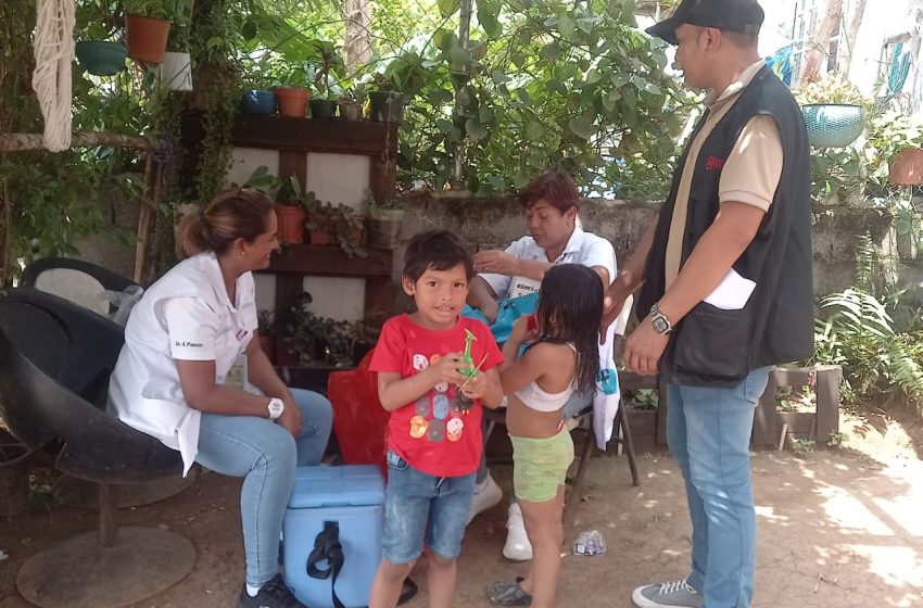  Más de 6 mil 489 infantes han sido vacunados en Panamá Oeste