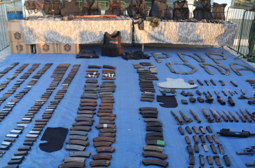  Unas 222 armas de fuego y más de 30 mil municiones destruidas en la policía nacional