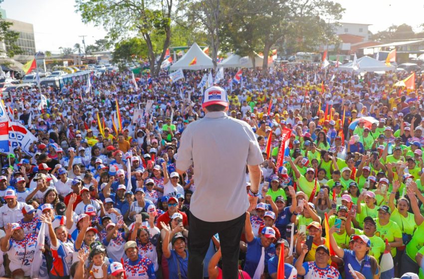  Impresionante fuerza electoral. Miles respaldan a Carrizo con sus propuestas en La Chorrera
